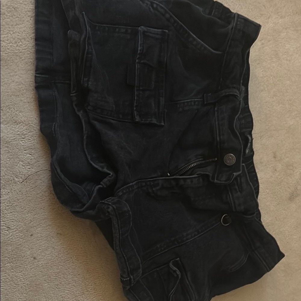 Wild Fable Black Denim Shorts